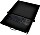 aixcase Tastaturschublade 1HE mit Tastatur + Trackball für 19"-Rack, schwarz, USB/PS2, DE (AIX-19K1UKDETB-B)