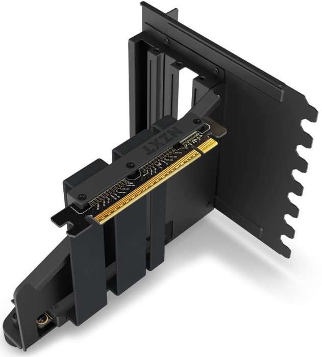 NZXT Vertical GPU Mounting Kit, Riser Card inkl. PCI-Slot Blende für H7, PCIe 4.0, schwarz