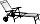 Siena Garden Elda leżak na rolkach matowy-antracyt (P23491)