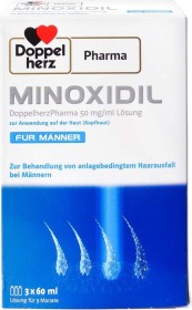 Minoxidil 50 mg/ml Lösung für Männer, 180ml