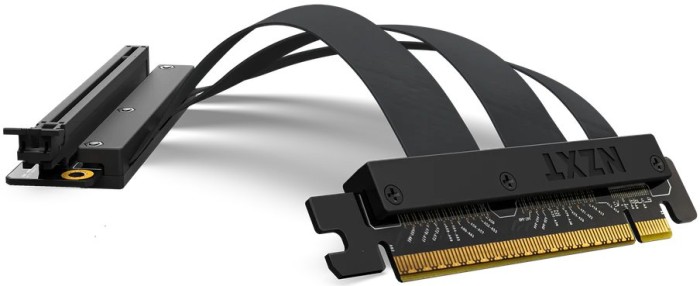 NZXT PCI Riser Cable, PCIe 4.0 x16, 200mm
