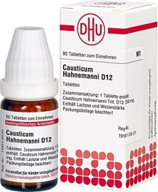 DHU Causticum Hahnemanni D12 Tabletten, 80 Stück