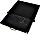 aixcase Tastaturschublade 1HE mit Tastatur + Trackball für 19"-Rack, schwarz, USB/PS2, US (AIX-19K1UKUSTB-B)