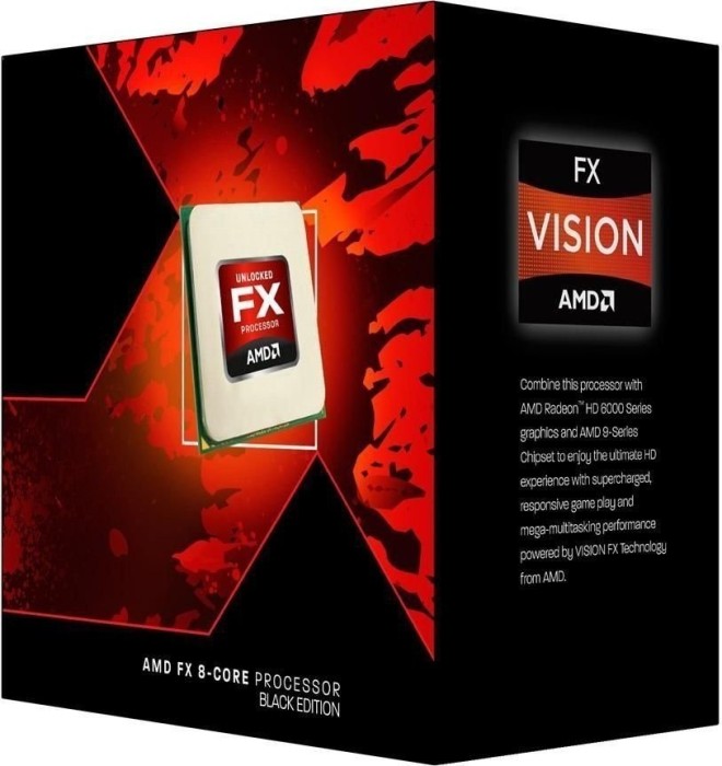 AMD FX-8320, 8C/8T, 3.50-4.00GHz, boxed