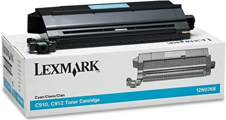 Lexmark toner 12N0768 błękit