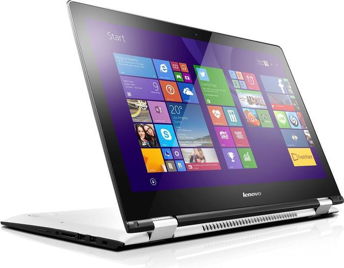 Lenovo Yoga 500-15IBD biały, Core i3-5020U, 4GB RAM, 128GB SSD, DE