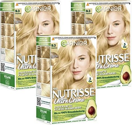 Garnier Nutrisse Creme Haarfarbe 93 € 4,45 Deutschland Geizhals (2024) hellgoldblond ab | Preisvergleich