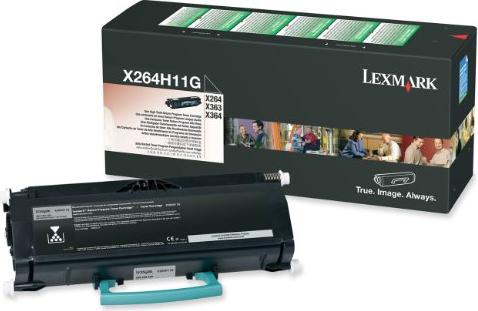 Lexmark Return Toner X264H11G/X264H80G schwarz hohe Kapazität