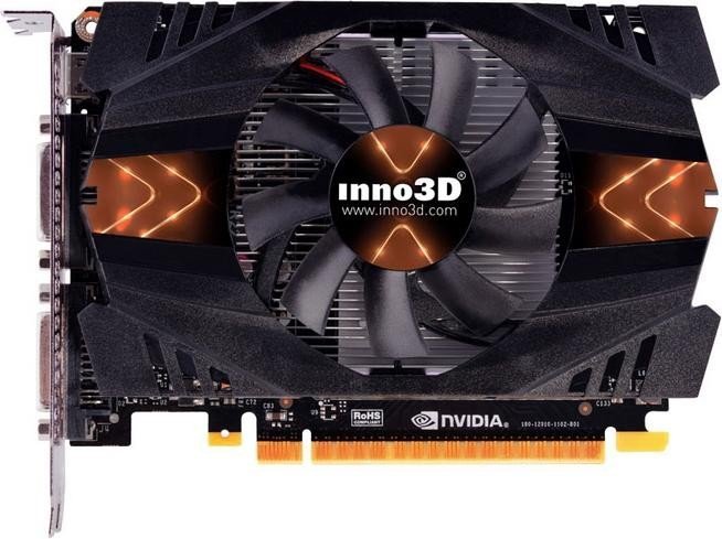 INNO3D GeForce GTX 750, 1GB GDDR5, 2x DVI, HDMI