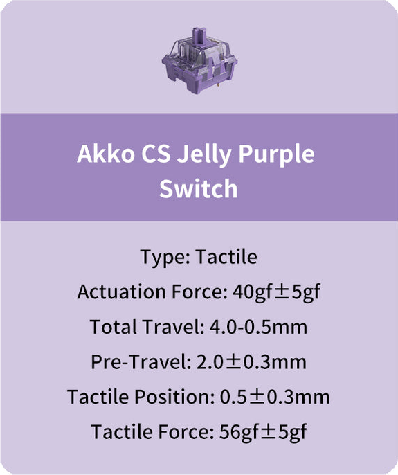 Akko 3068B Plus, Black & złoto, LEDs RGB, CS jelly PURPLE, USB/Bluetooth, DE