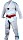 adidas Dobok Adiclub 3S Taekwondo Anzug (różne kolory)