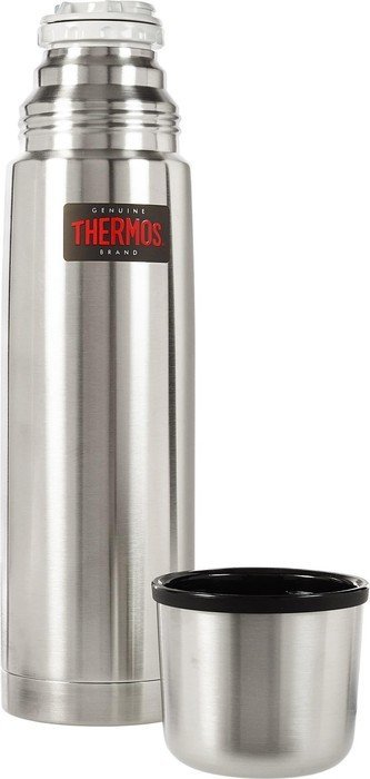 cool grey Thermos Isolierflasche Light & Compact 0,35 l Becher und Ausgießer 