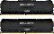 Crucial Ballistix schwarz DIMM Kit 32GB, DDR4-3600, CL16-18-18-38 (BL2K16G36C16U4B)