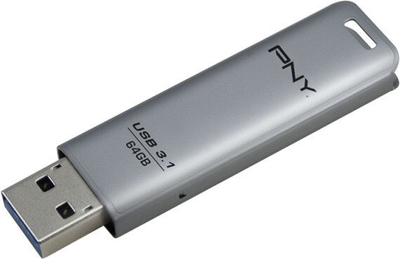 PNY Elite Steel 3.1 64GB, USB-A 3.0