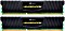 Corsair Vengeance LP schwarz DIMM Kit 8GB, DDR3-1600, CL9-9-9-24 (CML8GX3M2A1600C9)