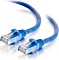 C2G LSZH kabel patch, Cat6a, U/UTP, RJ-45/RJ-45, 1.5m, niebieski (82503)