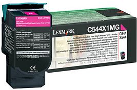 Lexmark Return Toner C544X1MG magenta hohe Kapazität