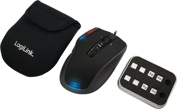 LogiLink Q1 revolution laser Gaming mouse, USB