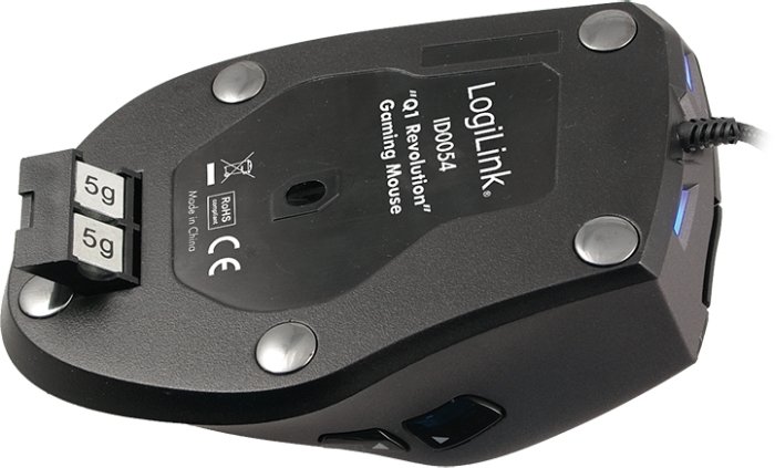 LogiLink Q1 revolution laser Gaming mouse, USB