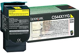Lexmark Return Toner C544X1YG gelb hohe Kapazität