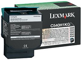 Lexmark Return Toner C540H1KG schwarz