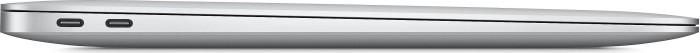 Apple MacBook Air silber, M1 - 8 Core CPU / 7 Core GPU, 16GB RAM, 512GB SSD, DE