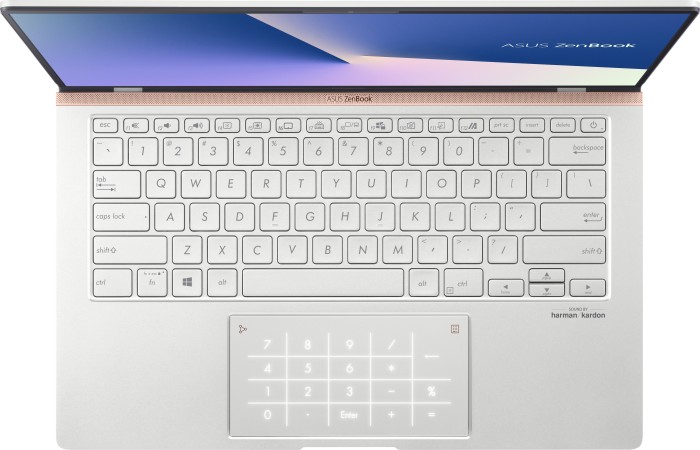 ASUS ZenBook 14 UM433DA-A5025T Icicle Silver, Ryzen 7 3700U, 8GB RAM, 1TB SSD, DE