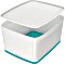 Leitz MyBox WOW Aufbewahrungsbox groß, eisblau (52161051)