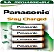 Panasonic Rechargeable Ready to Use Mignon AA NiMH 1000mAh, 4er-Pack (HHR-3LVE/4BC)