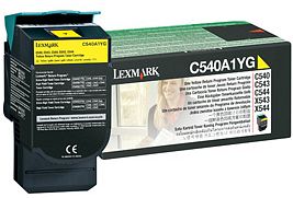 Lexmark Return Toner C540A1YG gelb