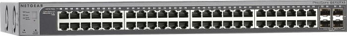 Netgear ProSAFE GS700 rack Gigabit Smart Stack switch, 48x RJ-45, 4x SFP+
