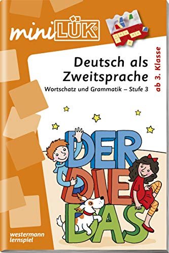 mini LÜK Deutsch als Zweitsprache: Wortschatz und Grammatik Stufe 3