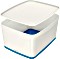 Leitz MyBox WOW Aufbewahrungsbox groß, blau (52161036)