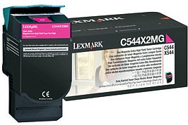Lexmark Toner C544X2MG magenta high capacity