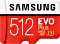 Samsung EVO Plus R100/W90 microSDXC 512GB Kit, UHS-I U3, Class 10 Vorschaubild
