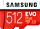 Samsung EVO Plus R100/W90 microSDXC 512GB Kit, UHS-I U3, Class 10 (MB-MC512HA/EU)