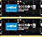 Crucial SO-DIMM Kit 32GB, DDR5-4800, CL40-39-39, on-die ECC (CT2K16G48C40S5)