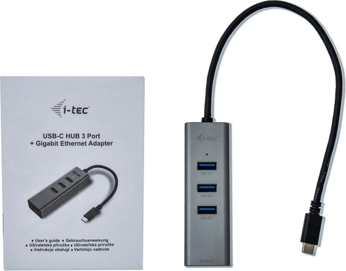 i-tec USB-Hub, RJ-45, USB-C 3.0 [Stecker]