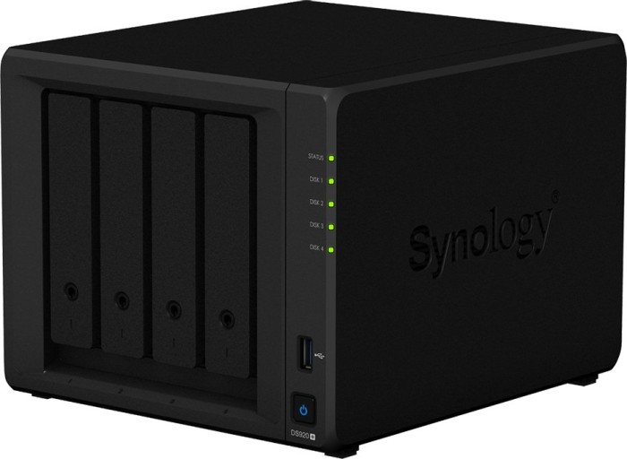 Synology DiskStation DS920+, 4GB RAM, 2x Gb LAN