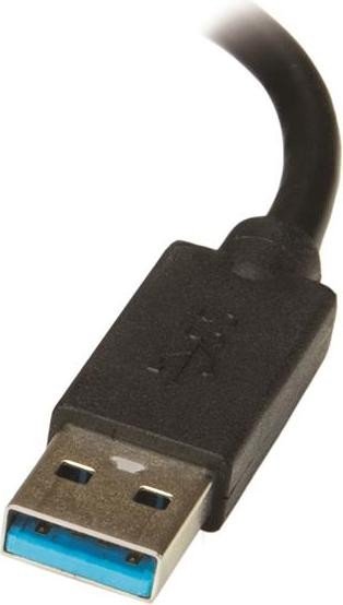 StarTech USB-A 3.0/2x HDMI Adapter, schwarz