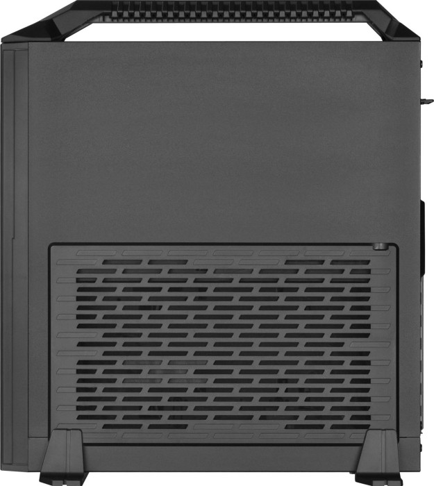 SilverStone Milo ML08, czarny, uchwyt transportowy, mini-ITX