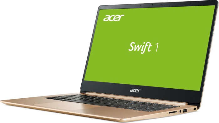 Acer Swift 1 SF114-32-P1S3 złoty, Pentium Silver N5000, 4GB RAM, 256GB SSD, DE