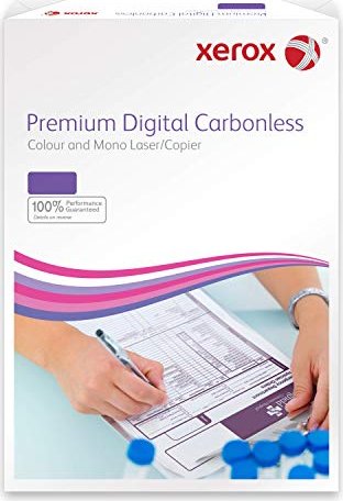 Xerox Premium cyfrowy Carbonless papier samokopiujący żółty, różowy, biały, A4, 500 arkuszy