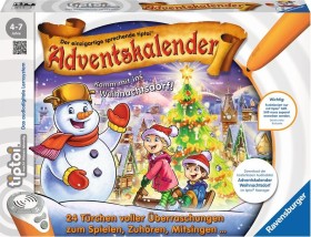 Ravensburger tiptoi Spiel: Adventskalender - Das Weihnachtsdorf