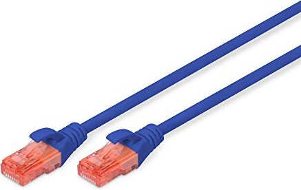 Digitus kabel patch, Cat6, U/UTP, RJ-45/RJ-45, 2m, niebieski