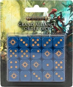 Games Workshop Warhammer Age of Sigmar Würfelset: Grand Alliance Order