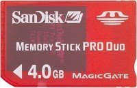 SanDisk Gaming Memory Stick PRO Duo 4GB [PSP]