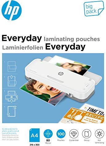 HP Folie do laminowania Everyday, A4, 2x 80µm, 100 sztuk