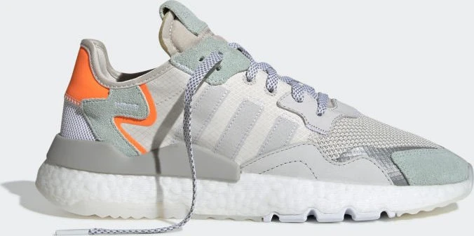nite jogger white grey