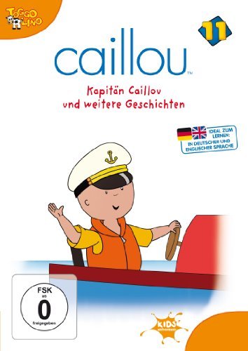 Caillou Vol. 11: Kapitän Caillou i inne Geschichten (DVD)